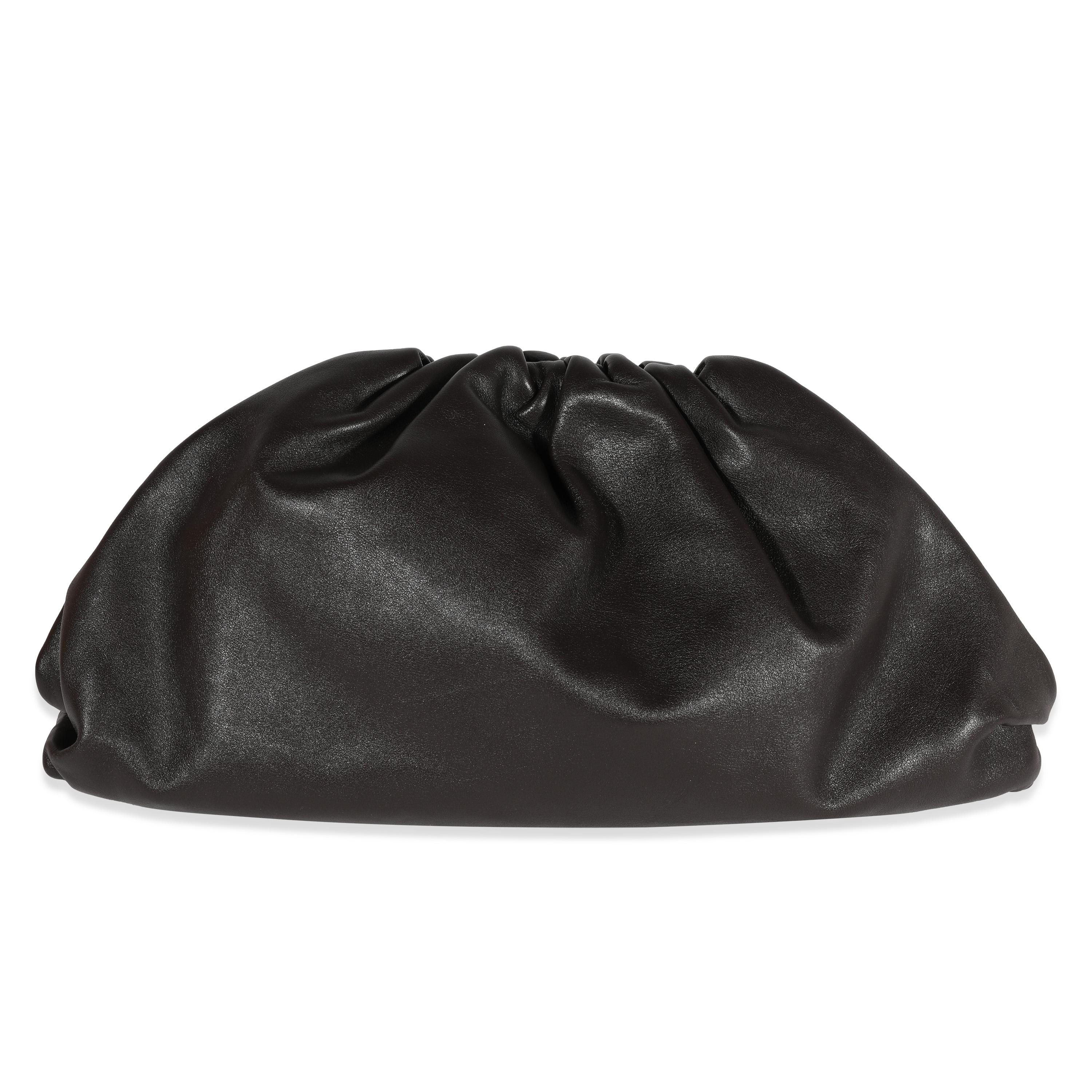 Listing Title: Bottega Veneta Fondant Calfskin Pouch
SKU: 122123
MSRP: 3000.00
Condition: Pre-owned 
Handbag Condition: Very Good
Condition Comments: Very Good Condition. Fragrance to interior. Creasing to leather. Light scuffing to interior