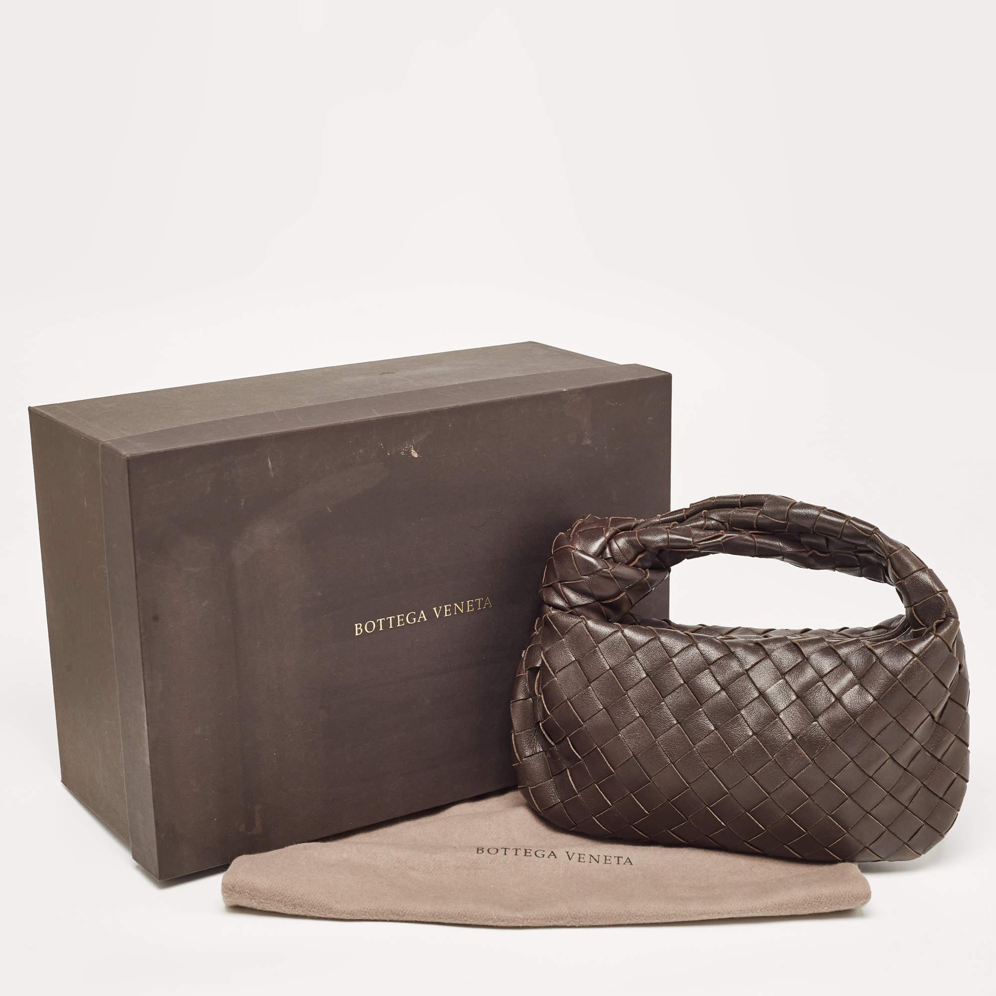 Bottega Veneta Fondant Intrecciato Leather Mini Jodie Hobo 10