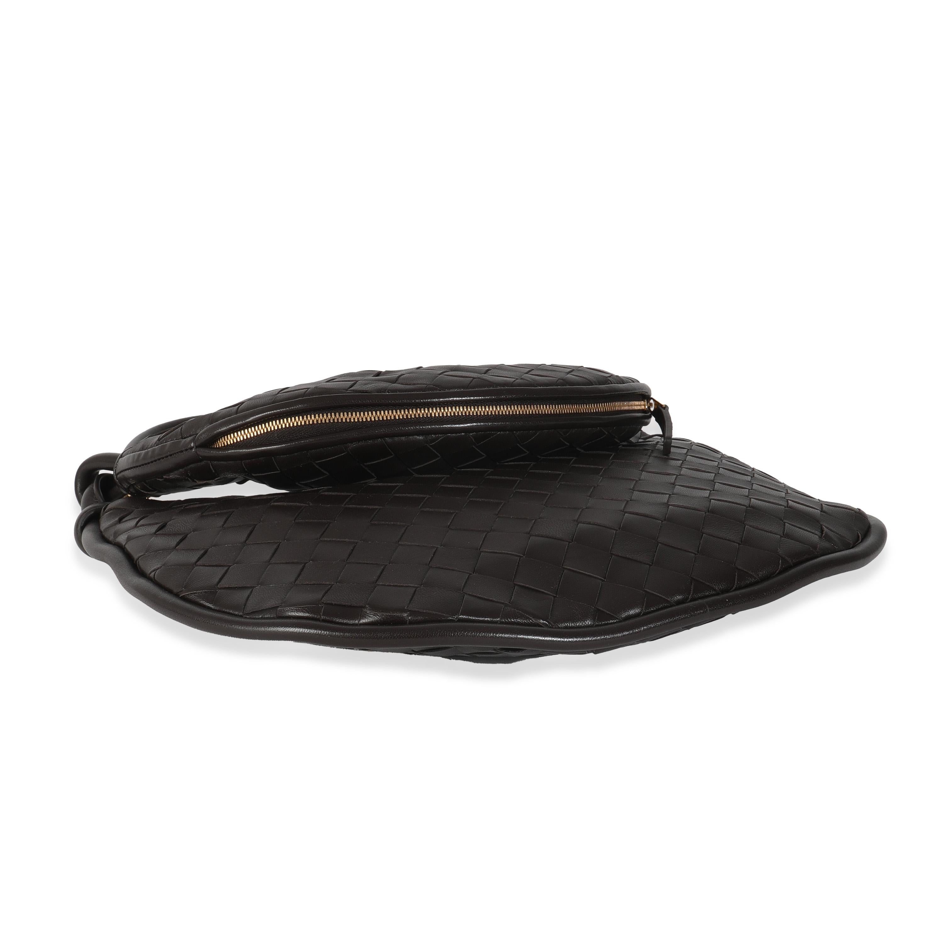 Bottega Veneta Fondant Muse Brass Intrecciato Medium Gemelli 2