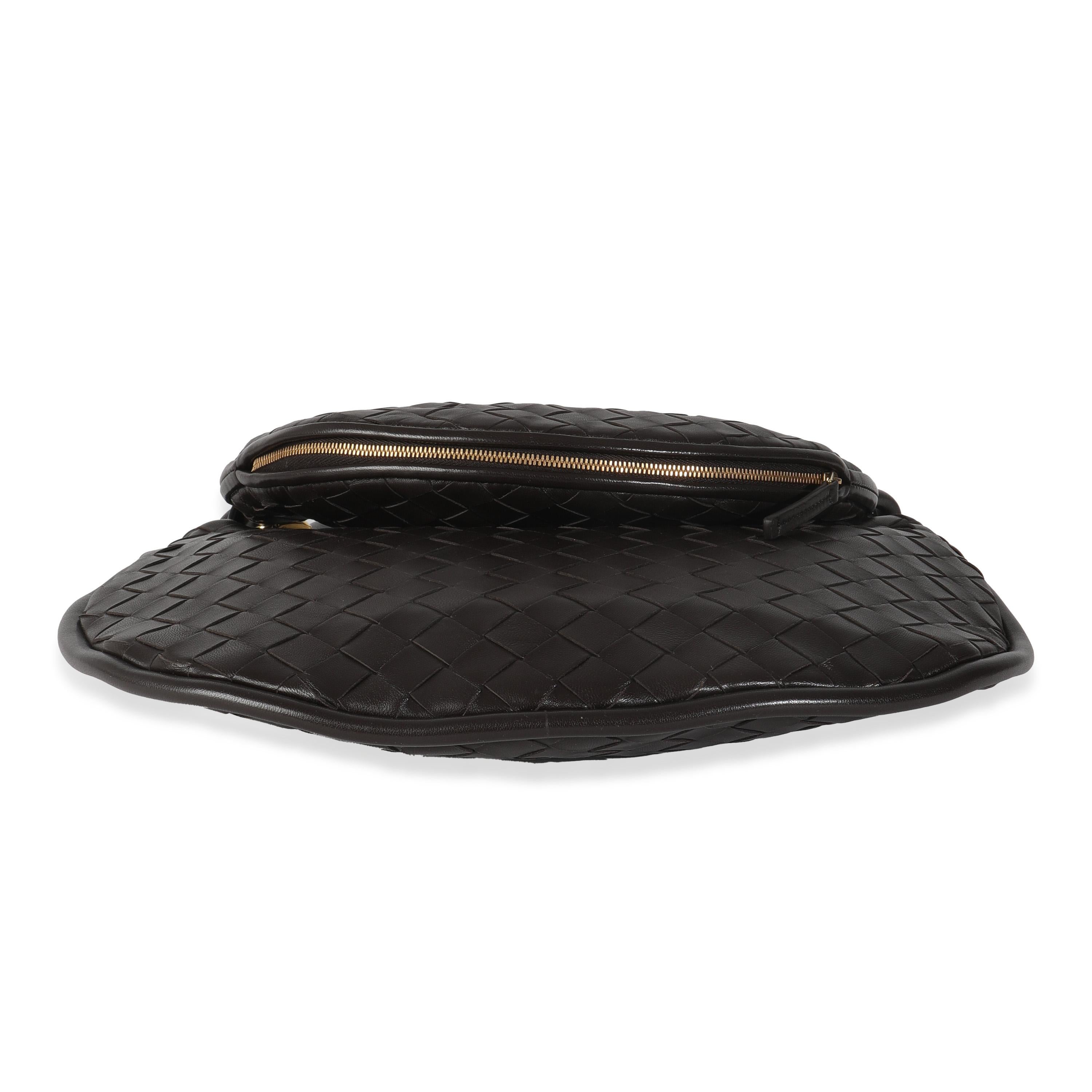 Bottega Veneta Fondant Muse Brass Intrecciato Medium Gemelli 3
