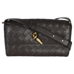 Bottega Veneta Fondant Nappa Intrecciato Andiamo Crossbody