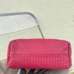 Bottega Veneta Garda Hot Pink Intrecciato Nappa Leather Large 33cm