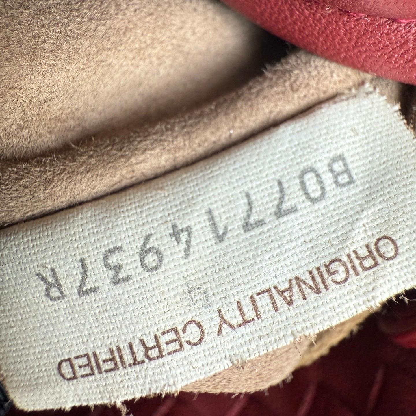 Bottega Veneta Garda Tote Burgund Intrecciato Leder Medium 25cm im Angebot 7