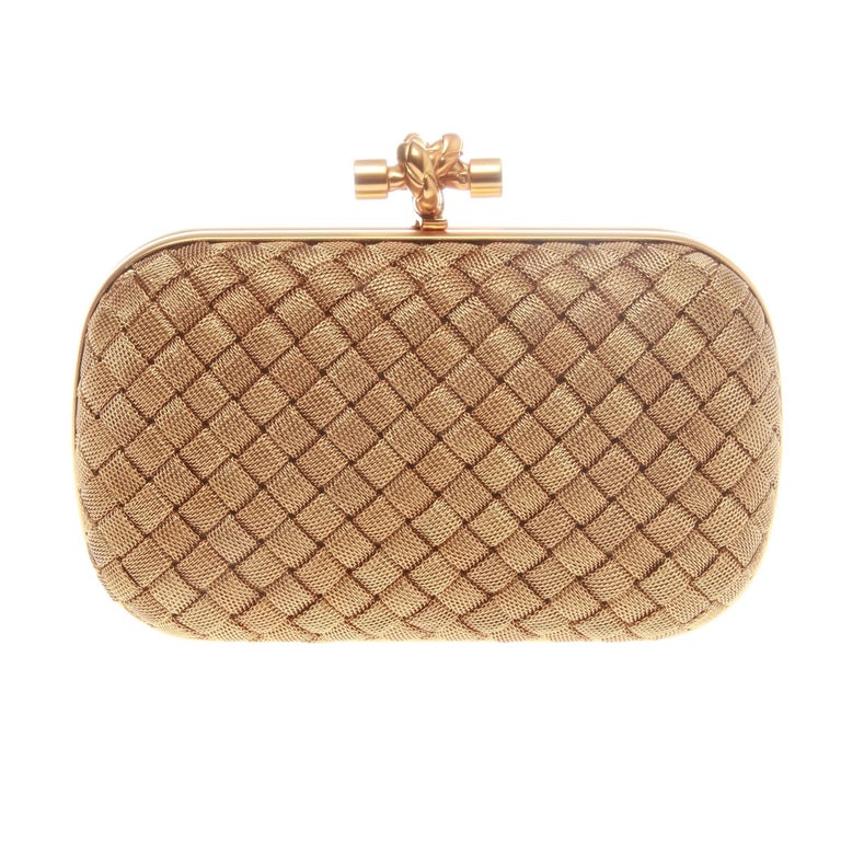Bottega Gold Knot Clutch at 1stDibs bottega gold clutch