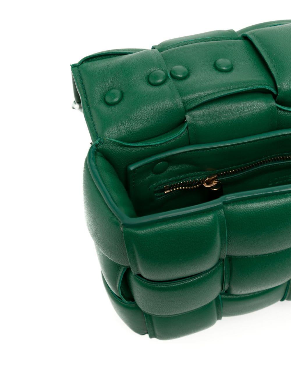 Women's or Men's Bottega Veneta Green Chain Cassette Bag