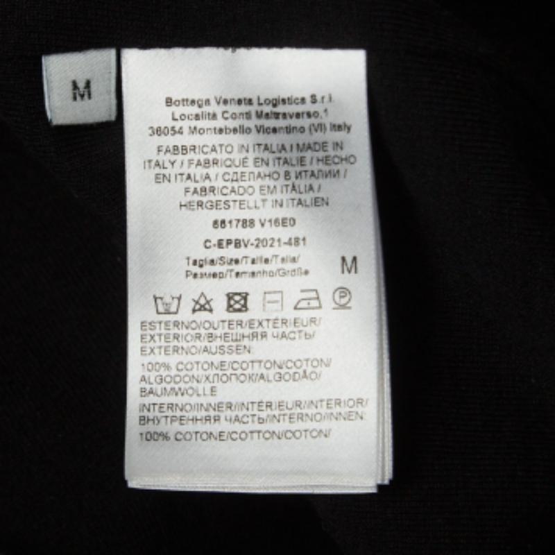 Uomo Bottega Veneta Greene & Greene Cotone Doppio Strato Maglietta a Collo Rotondo M. T. I.