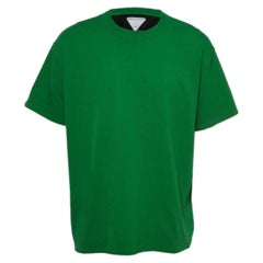 Bottega Veneta Greene & Greene Cotone Doppio Strato Maglietta a Collo Rotondo M. T. I.