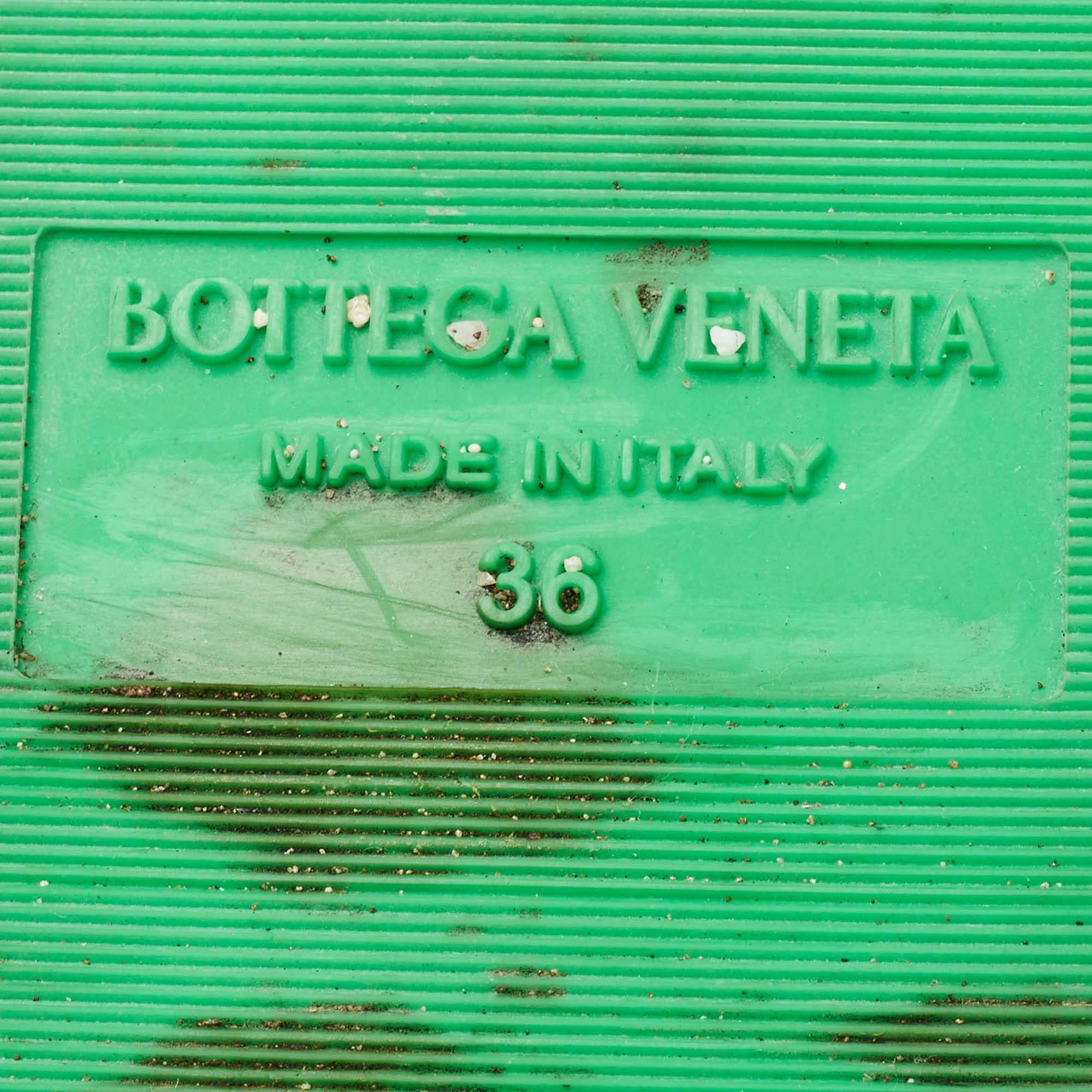 Bottega Veneta Greene & Greene Sponge Platform Slides Taglia 36 in vendita 2