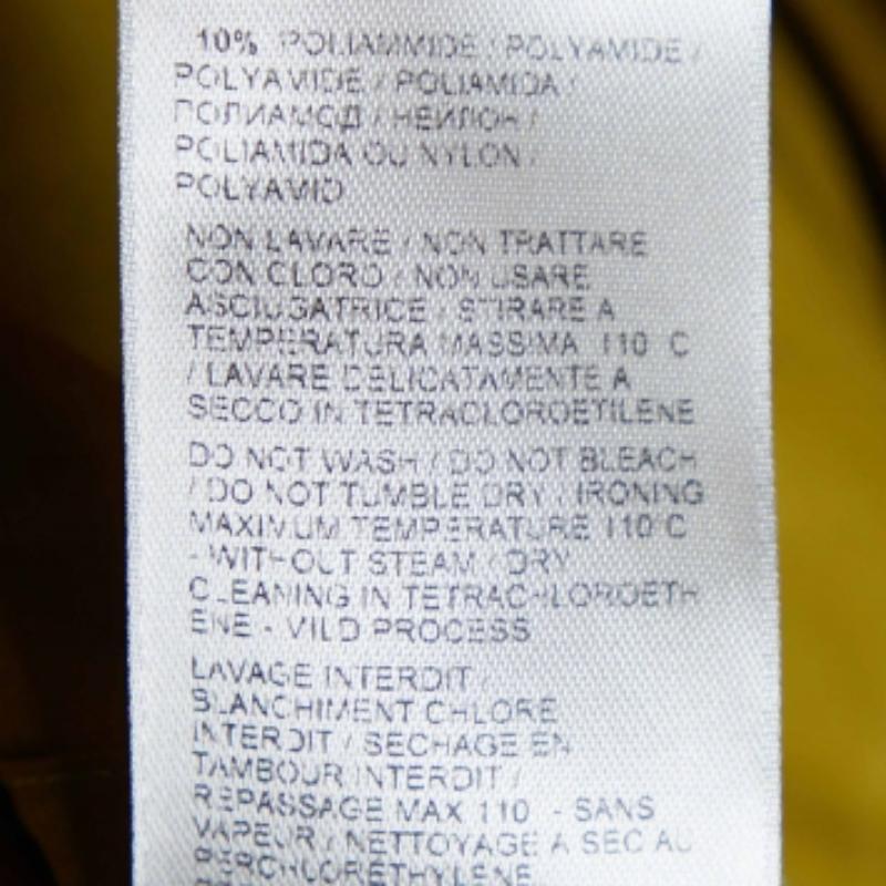 Marrone Bottega Veneta Top senza maniche in cotone verde S in vendita