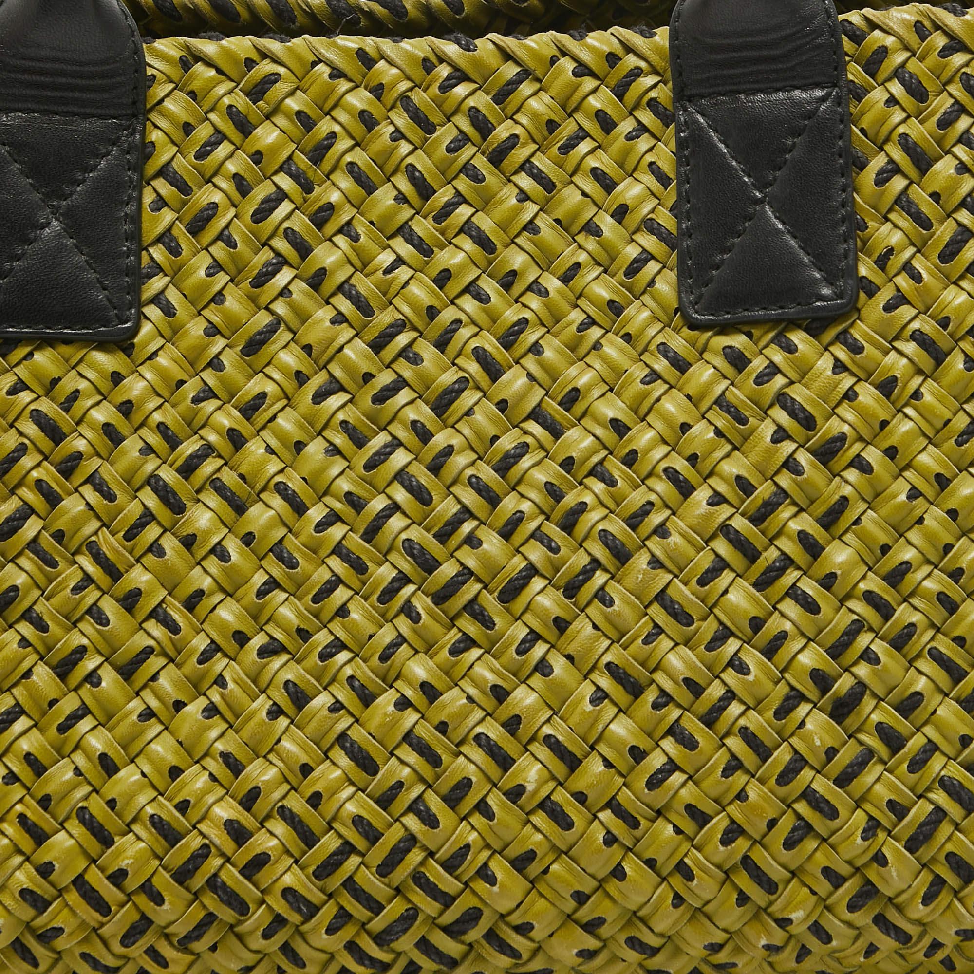 Women's Bottega Veneta Green Intrecciato Leather Limited Edition 302/750 Cabat Tote