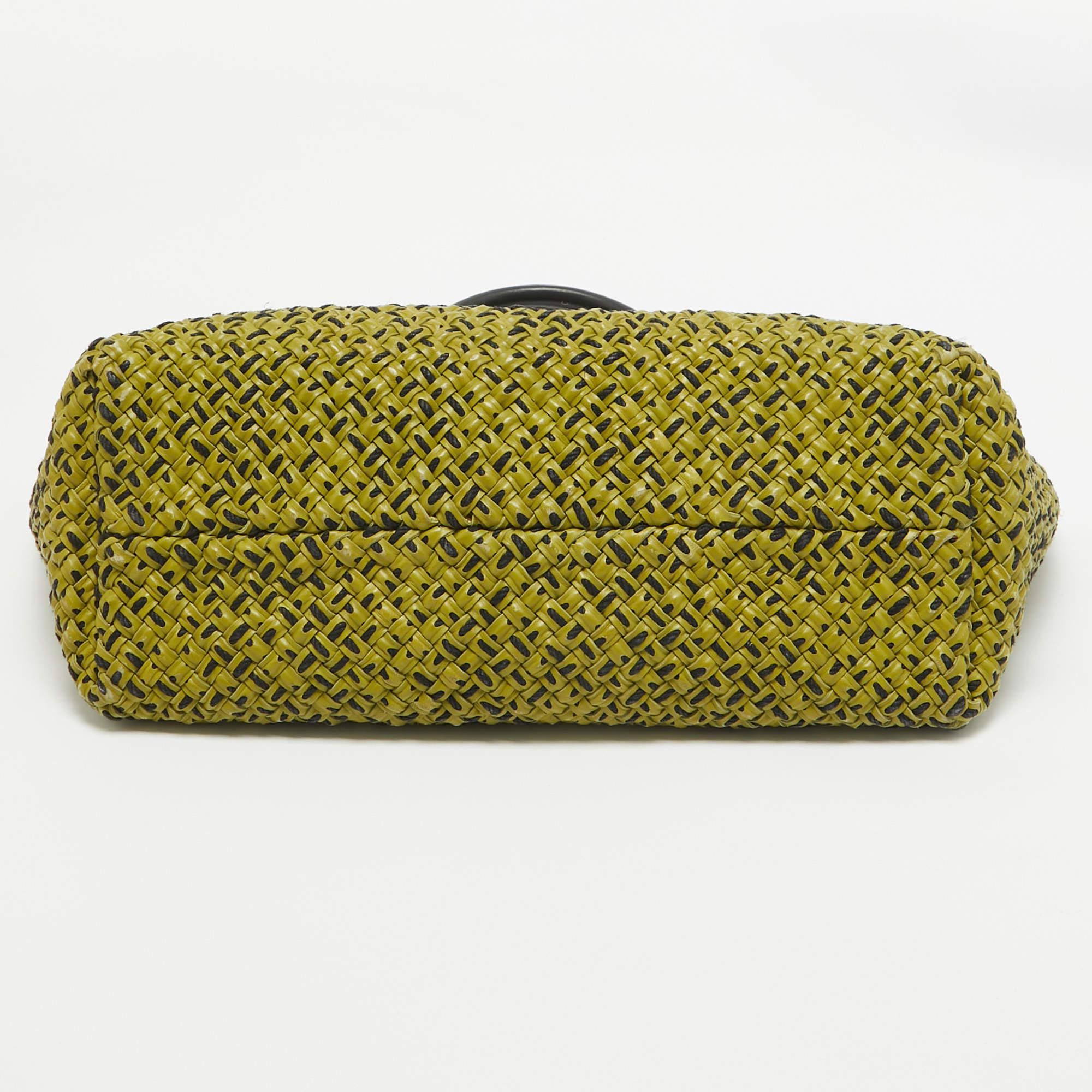 Bottega Veneta Green Intrecciato Leather Limited Edition 302/750 Cabat Tote 1
