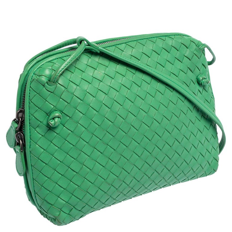 Bottega Veneta Crossbody Bag Women 652446VCP403118 Leather Green Mallard  2000€