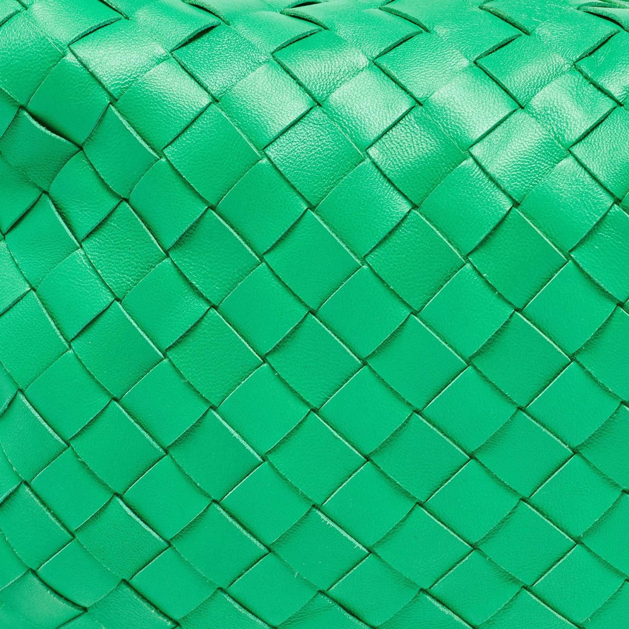 Donna Bottega Veneta Greene & Greene Intrecciato in pelle Teen Jodie Hobo in vendita