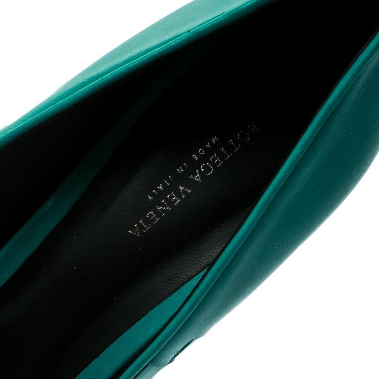 green bottega shoes