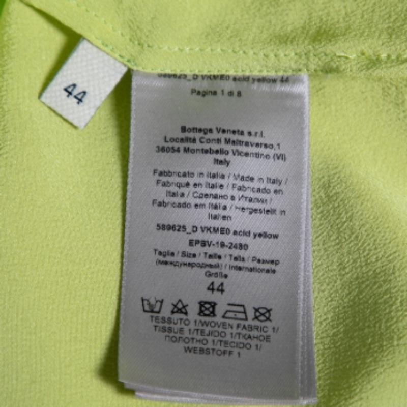 Bottega Veneta Greene & Greene & Greene Trapuntato con dettagli Tuxedo Camicia M In condizioni buone in vendita a Dubai, Al Qouz 2