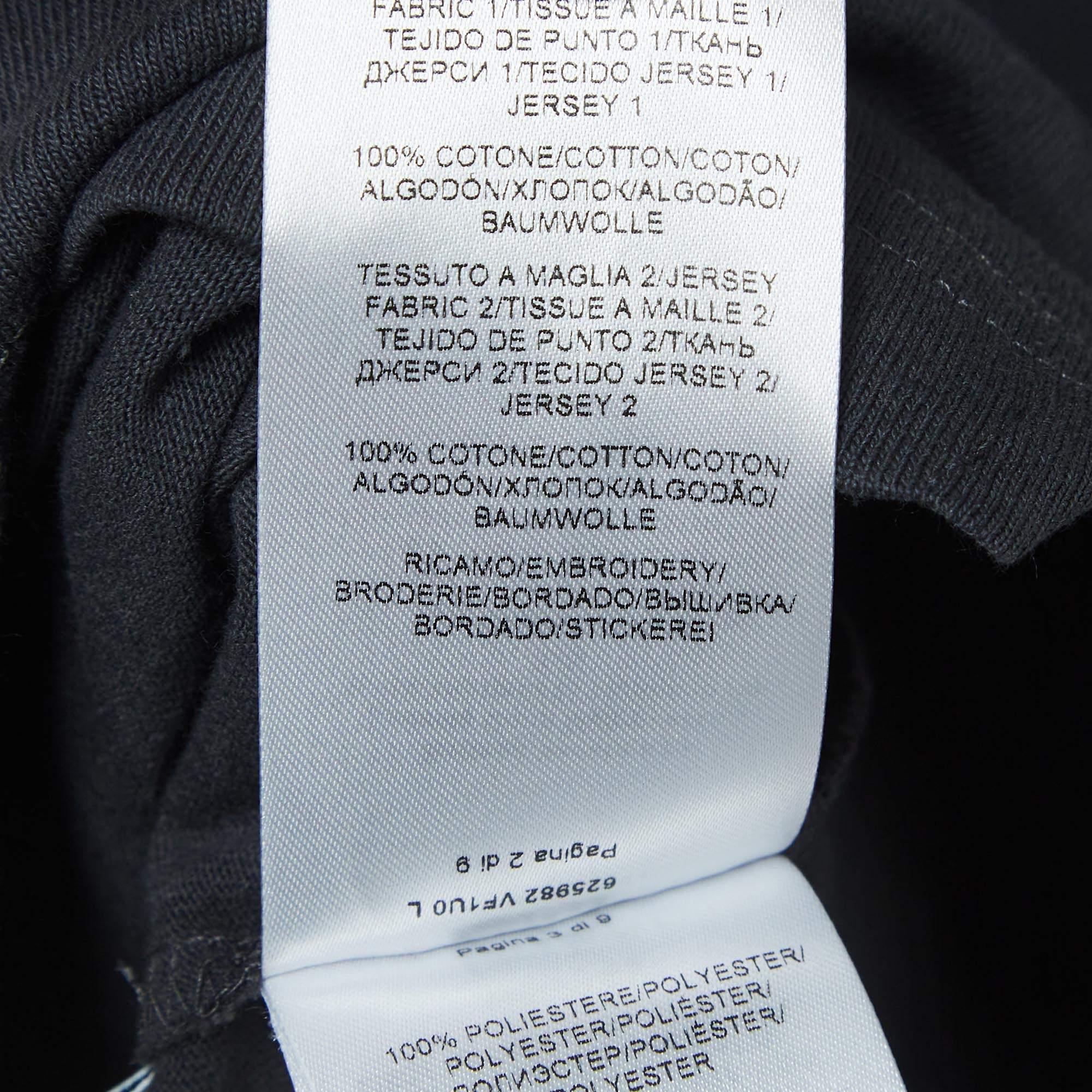 Bottega Veneta Maglietta girocollo in cotone grigio L in vendita 1