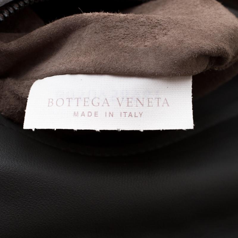 Women's Bottega Veneta Grey Intrecciato Leather Crossbody Bag