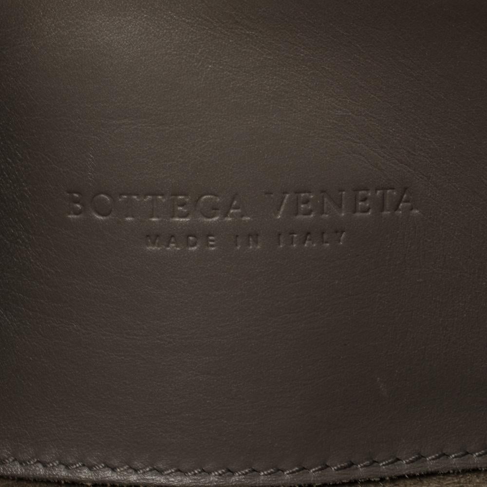 Bottega Veneta Grey Intrecciato Leather Large Roma Tote 2