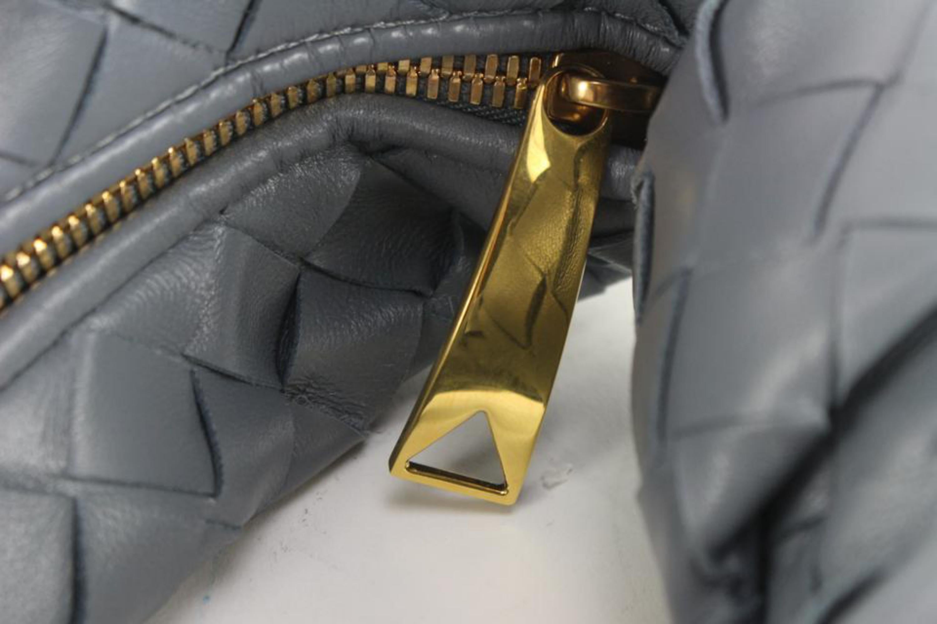 Gray Bottega Veneta Grey Mini Jodie Hobo 45bv62s