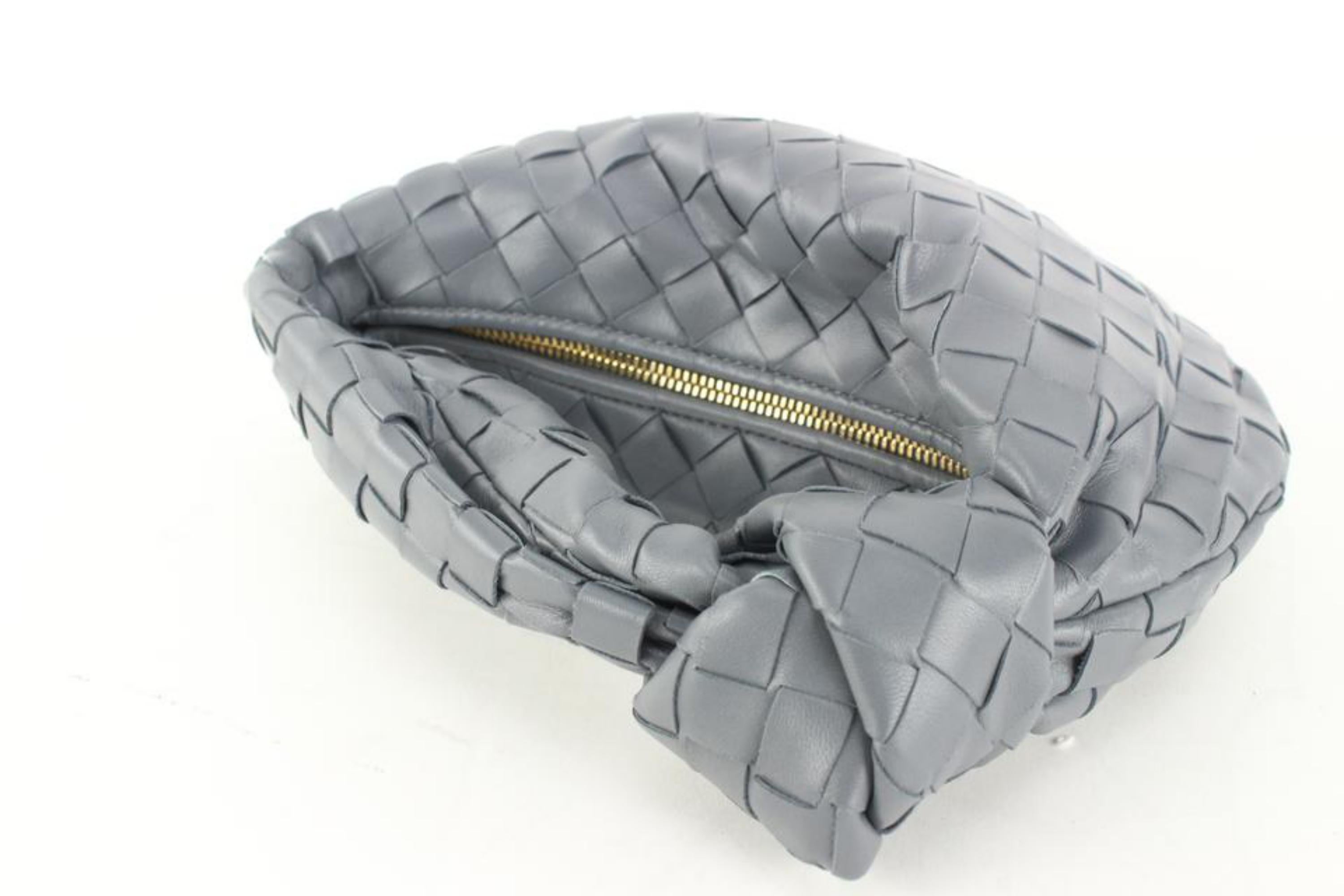 Women's Bottega Veneta Grey Mini Jodie Hobo 45bv62s