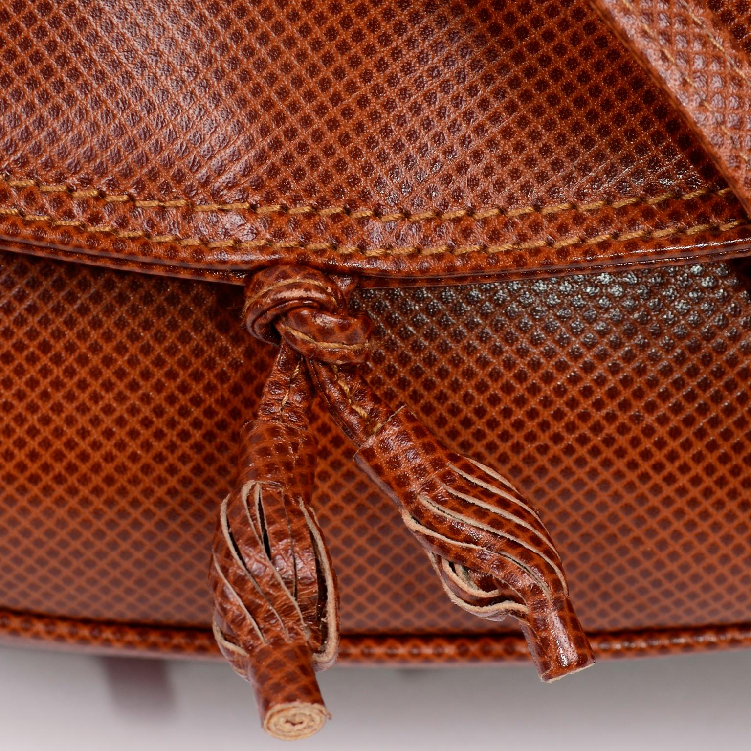 Women's Bottega Veneta Handbag Vintage Leather Cross Body Shoulder Flap Bag