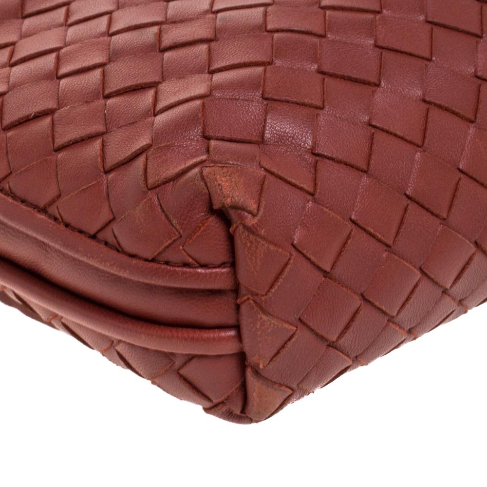 Bottega Veneta Hazel Nut Intrecciato Leather Nodini Crossbody Bag 3