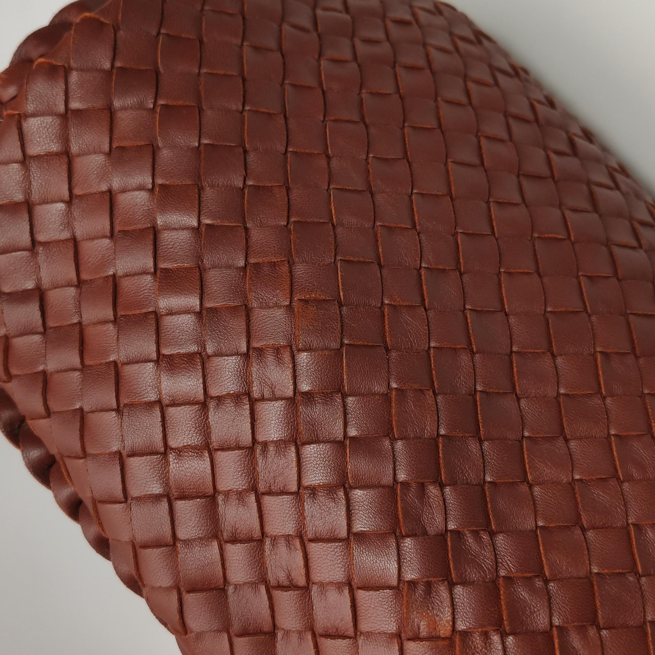 Bottega Veneta Hobo Bag Lambskin leather Brick Red 47cm 9