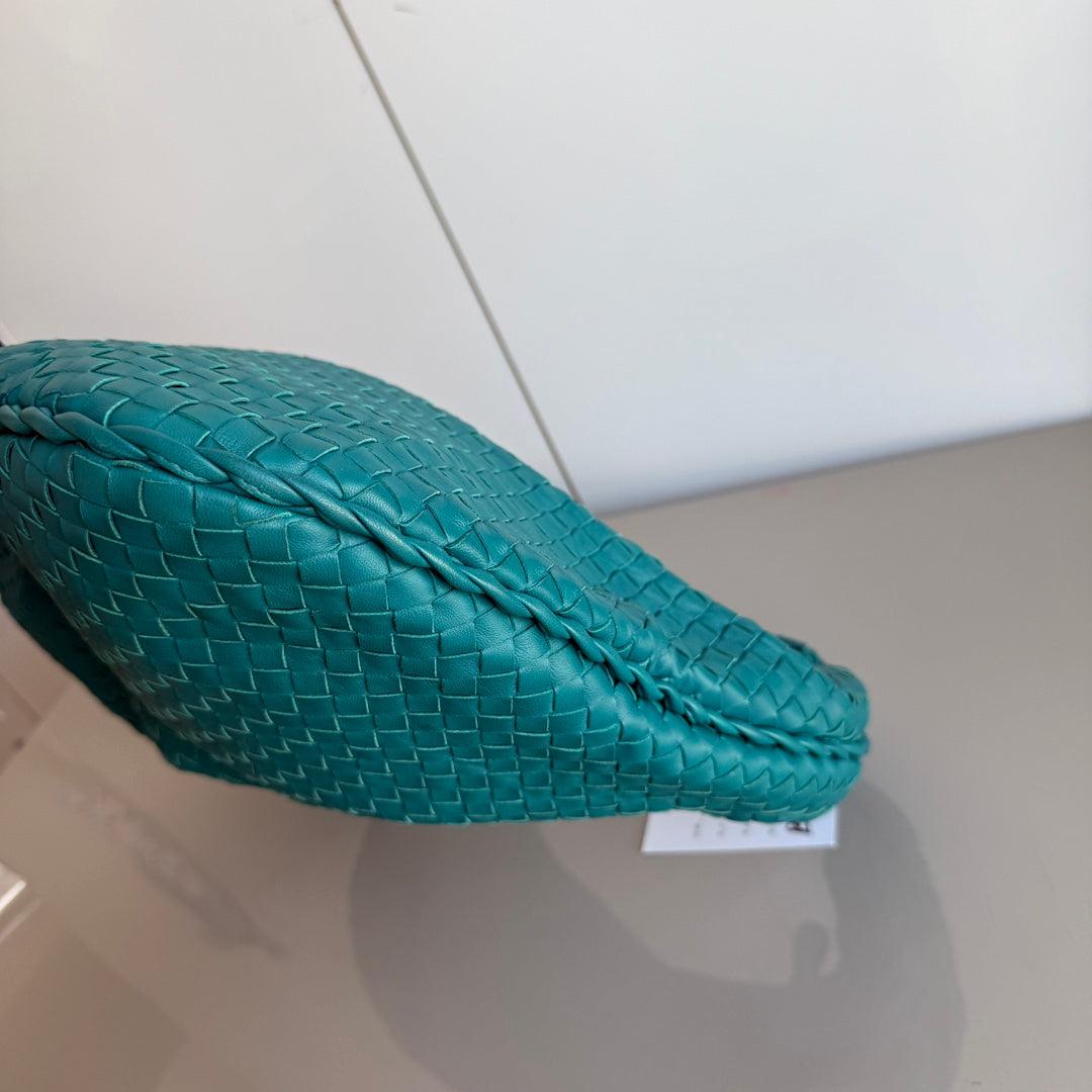 Bottega Veneta Hobo Bag Lambskin leather Green 47cm For Sale 1