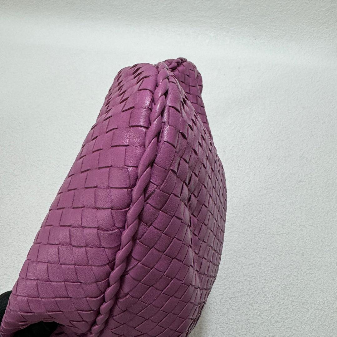 Bottega Veneta Hobo Bag Lambskin leather Lavender Purple Handle Medium 47cm 5