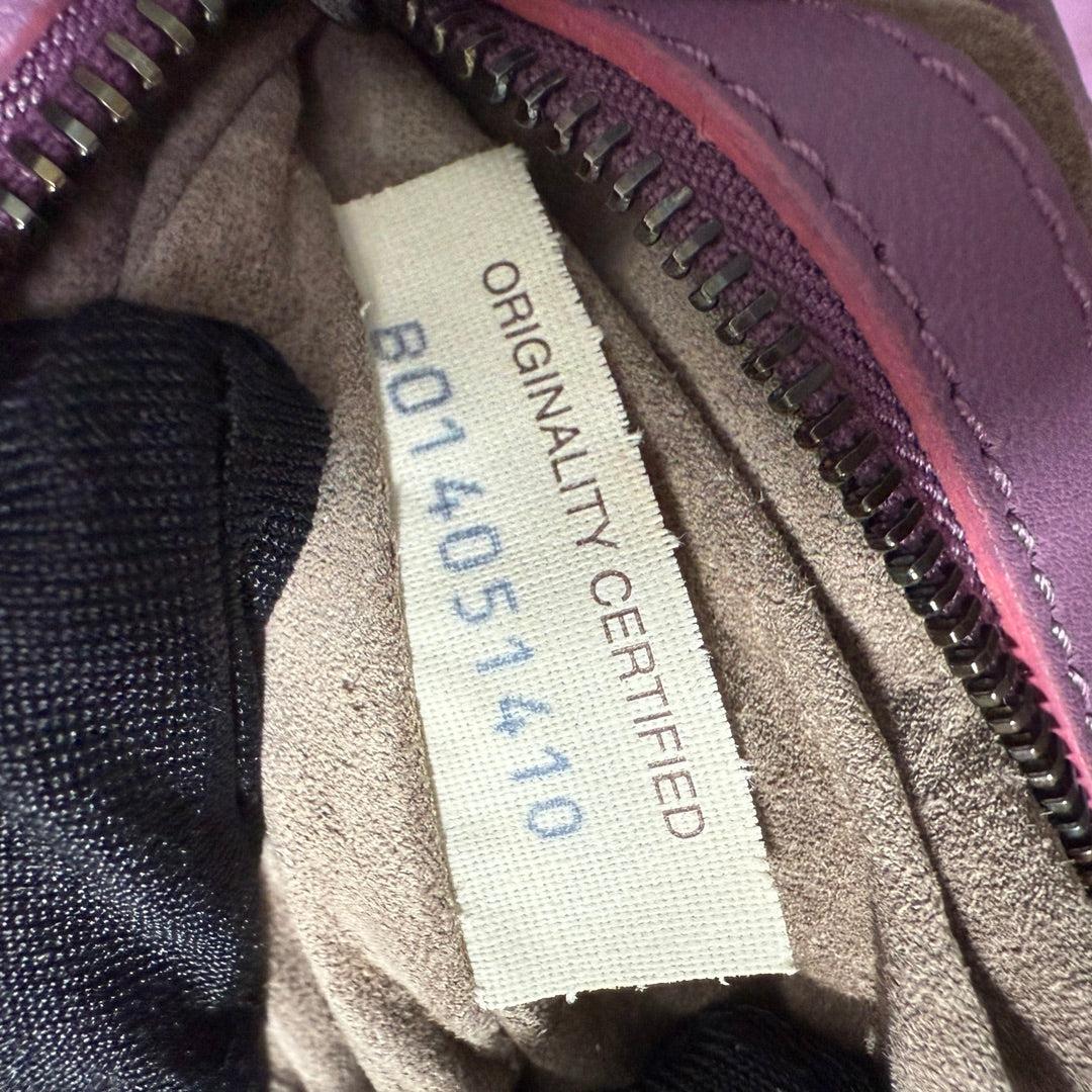 Bottega Veneta Hobo Bag Lambskin leather Lilac Lavender Purple Medium 47cm 15