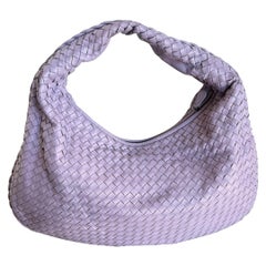 Bottega Veneta Hobo Bag Lambskin leather Lilac Purple Large 47cm