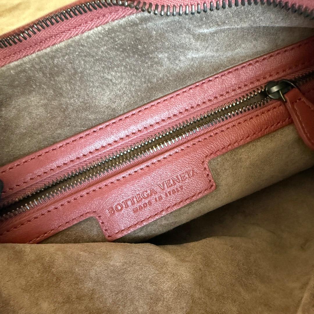 Bottega Veneta Hobo Bag leather Burgundy Medium 40cm 7