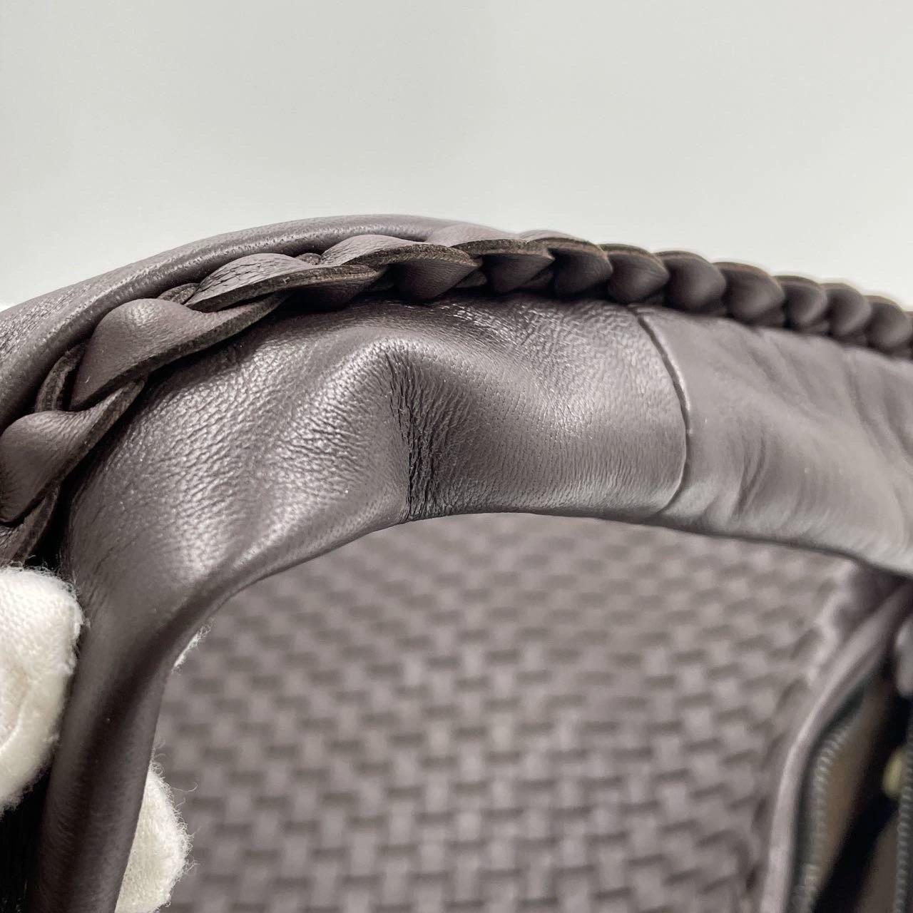 Bottega Veneta HoboMaxi Dark Chocolate Brown leather 51cm 10