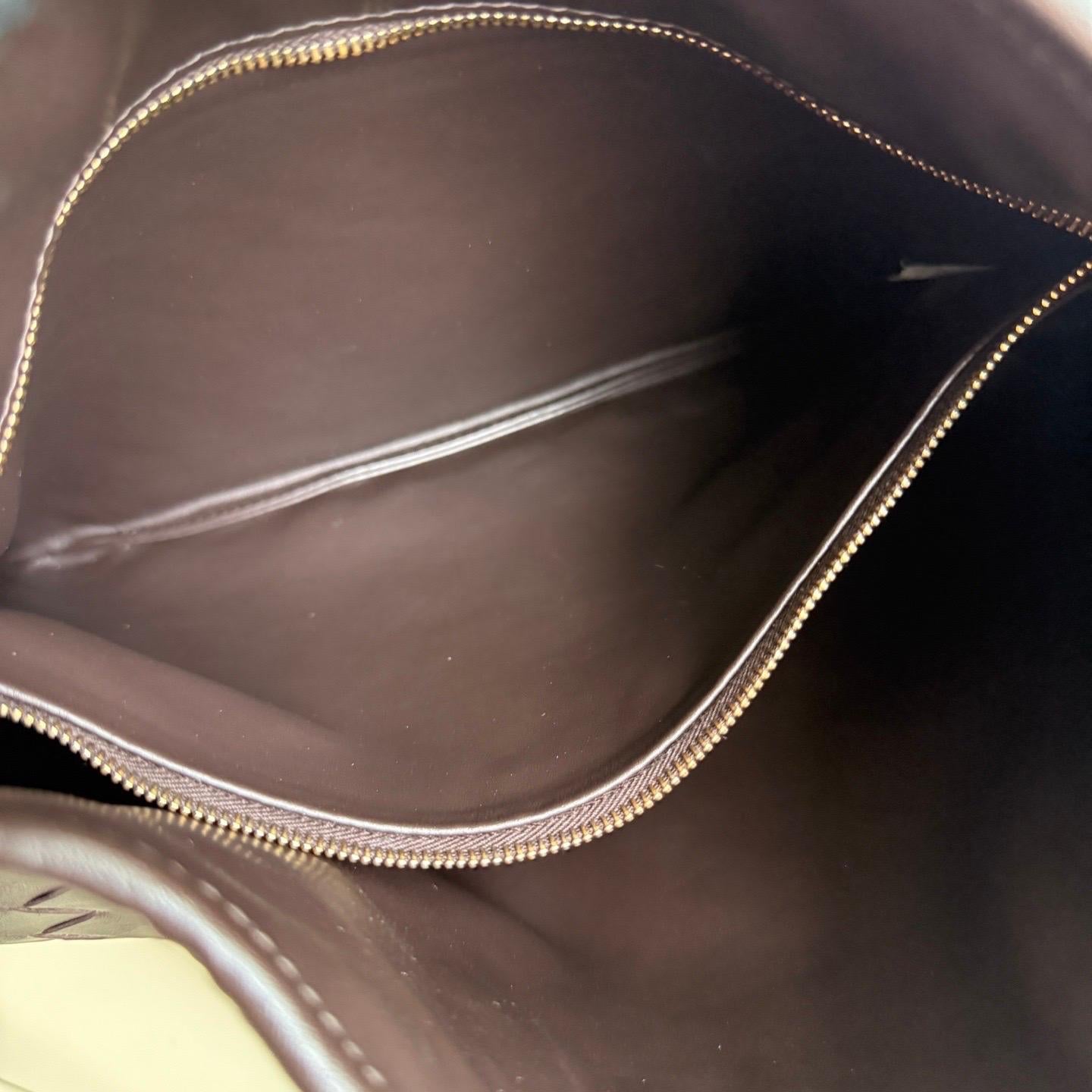 Bottega Veneta Hop Hobo Small Leather Chocolate Brown 5