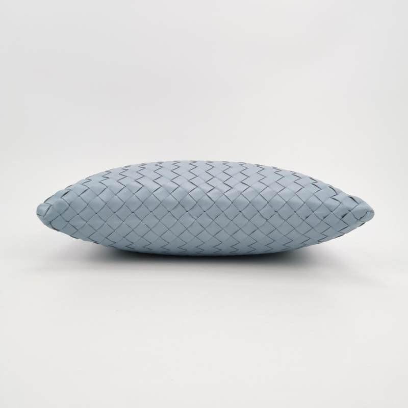 De las mujeres Bottega Veneta Hop Hobo Pequeña Piel Azul Bruma en venta