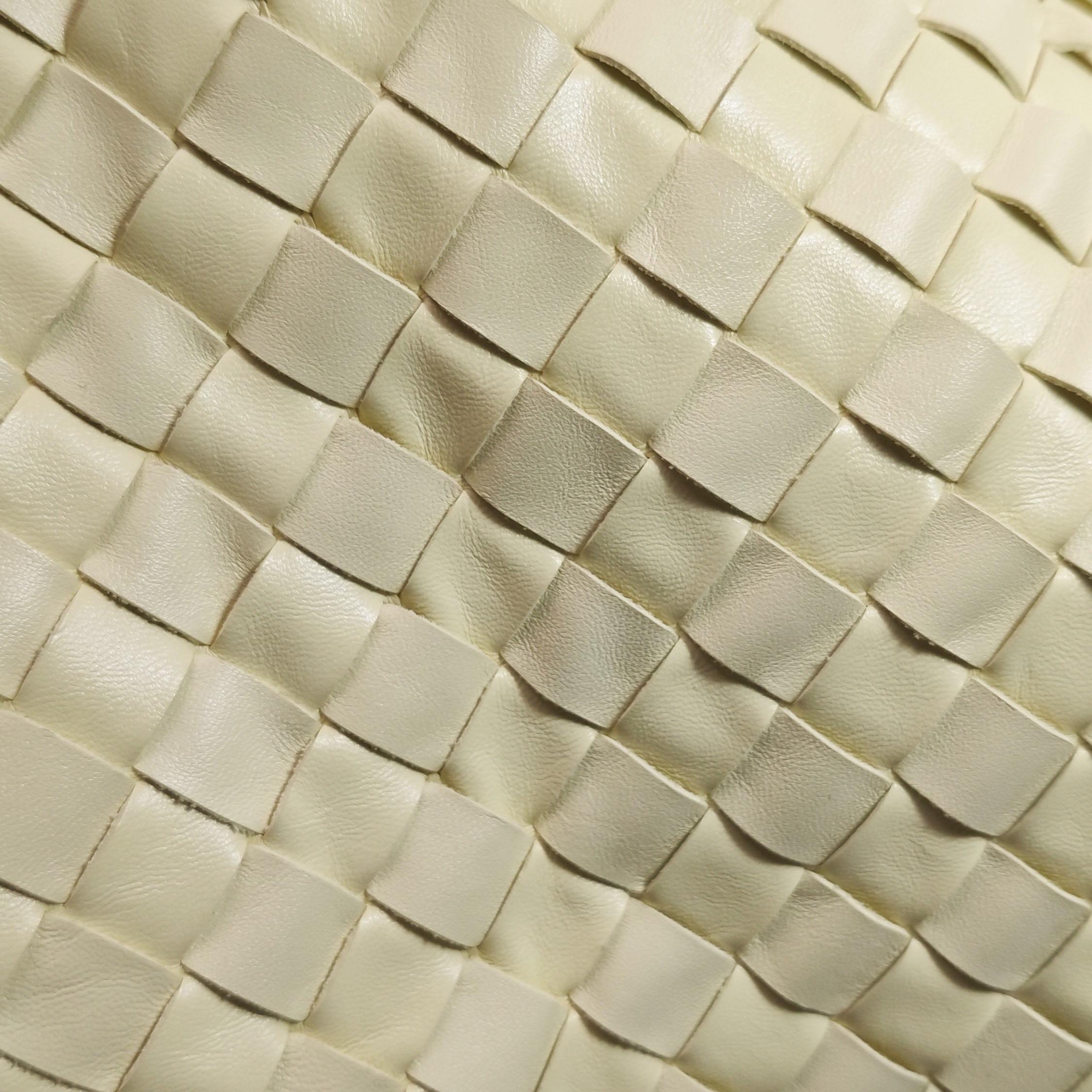 Bottega Veneta Hop Large Leather Pale Cream Yellow Hobo Bag 13