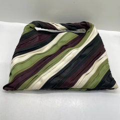Bottega Veneta Hop Large Stripe Leather Hobo Bag 54cm