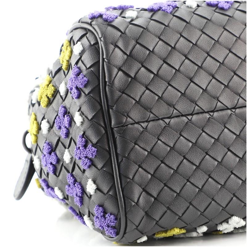 Bottega Veneta In Mist Convertible Boston Bag Embroidered Intrecciato Nappa 1