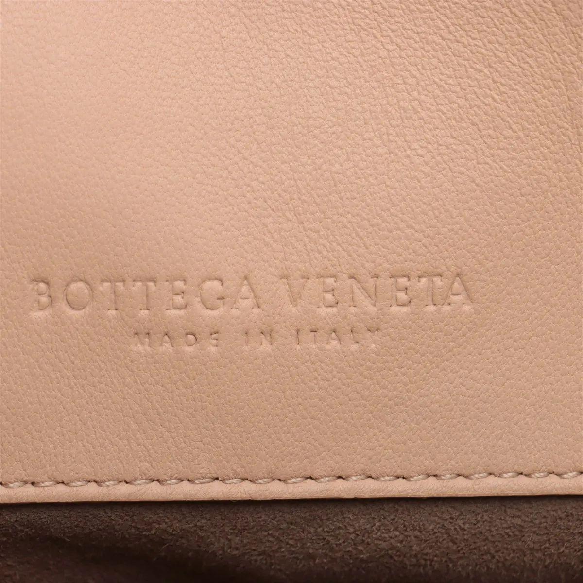 Bottega Veneta Intrecciato Corso Leder Tragetasche Grün x Rosa im Angebot 7