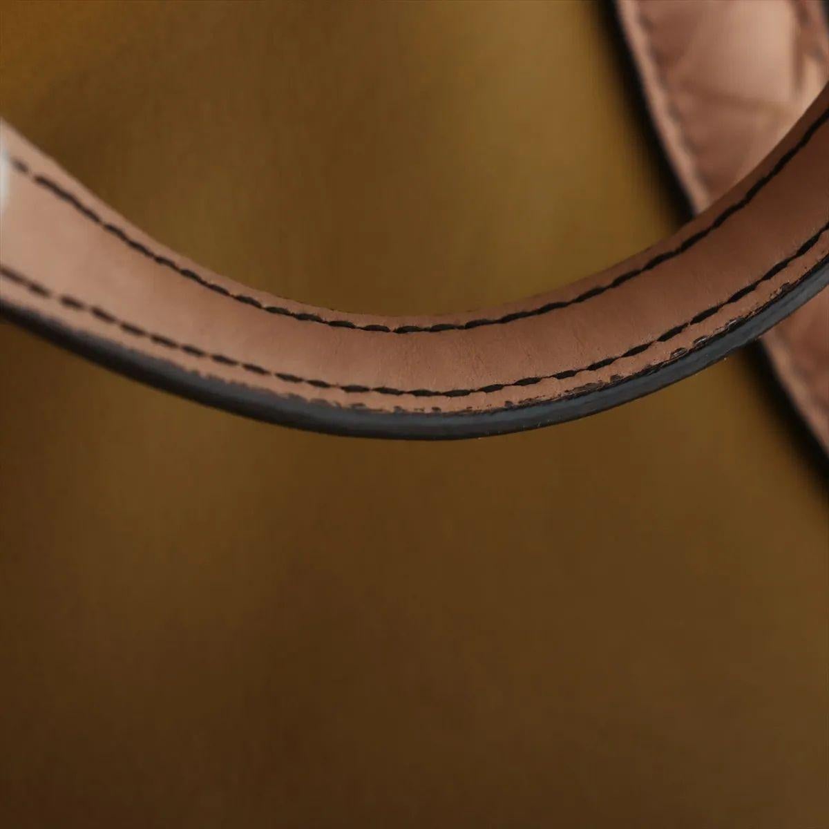Bottega Veneta Intrecciato Corso Leder Tragetasche Grün x Rosa im Angebot 9