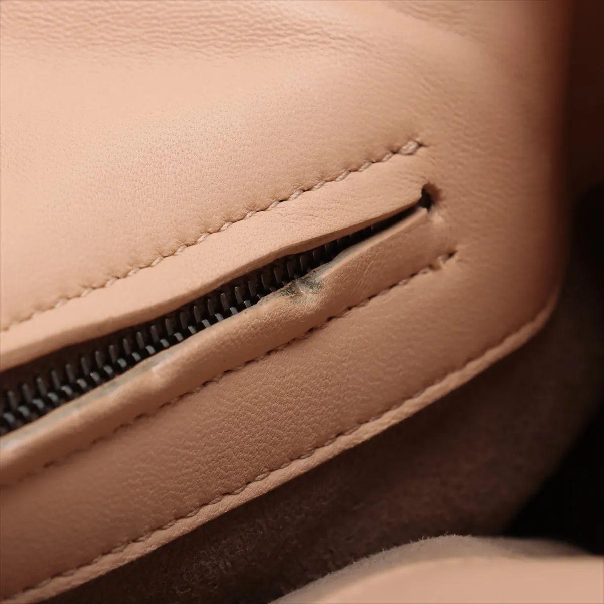Bottega Veneta Intrecciato Corso Leder Tragetasche Grün x Rosa im Angebot 11