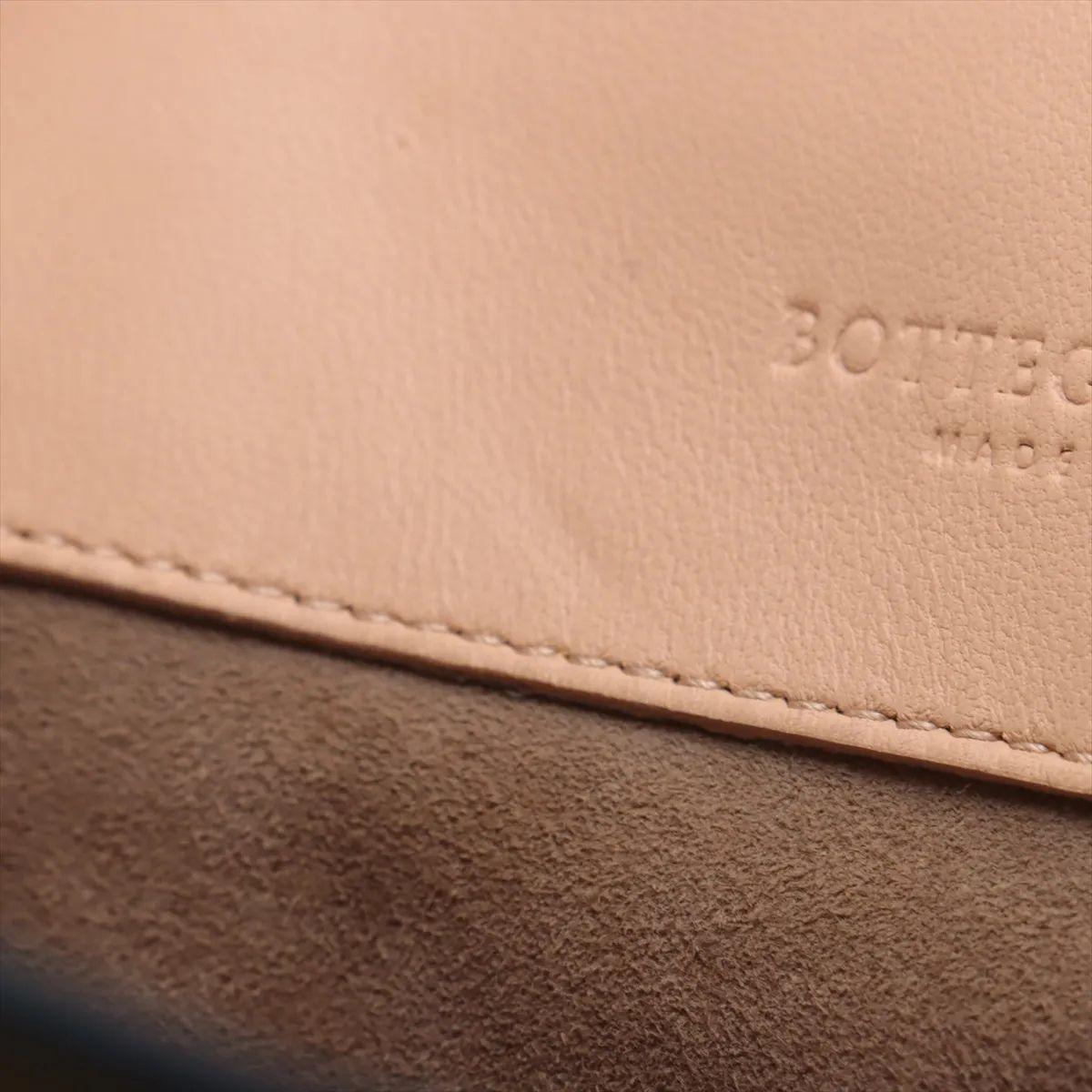 Bottega Veneta Intrecciato Corso Leder Tragetasche Grün x Rosa im Angebot 12