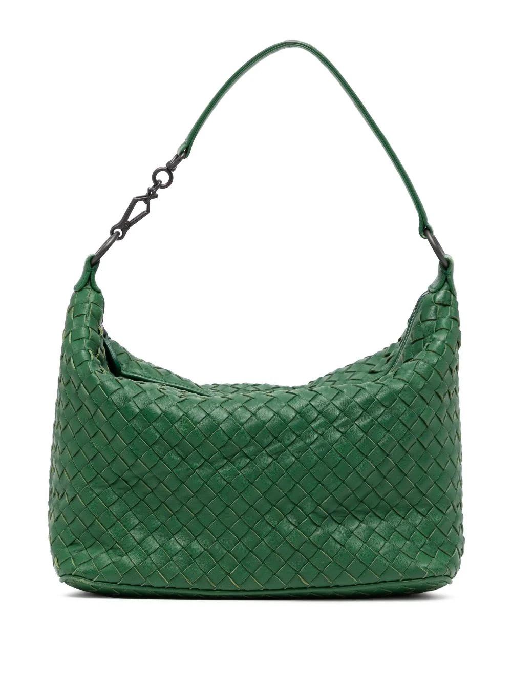 Women's or Men's Bottega Veneta Intrecciato Green Handbag