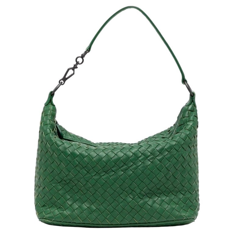 BOTTEGA VENETA Exotic Intrecciato Woven Leather and Crocodile Weekender  Travel Bag For Sale at 1stDibs