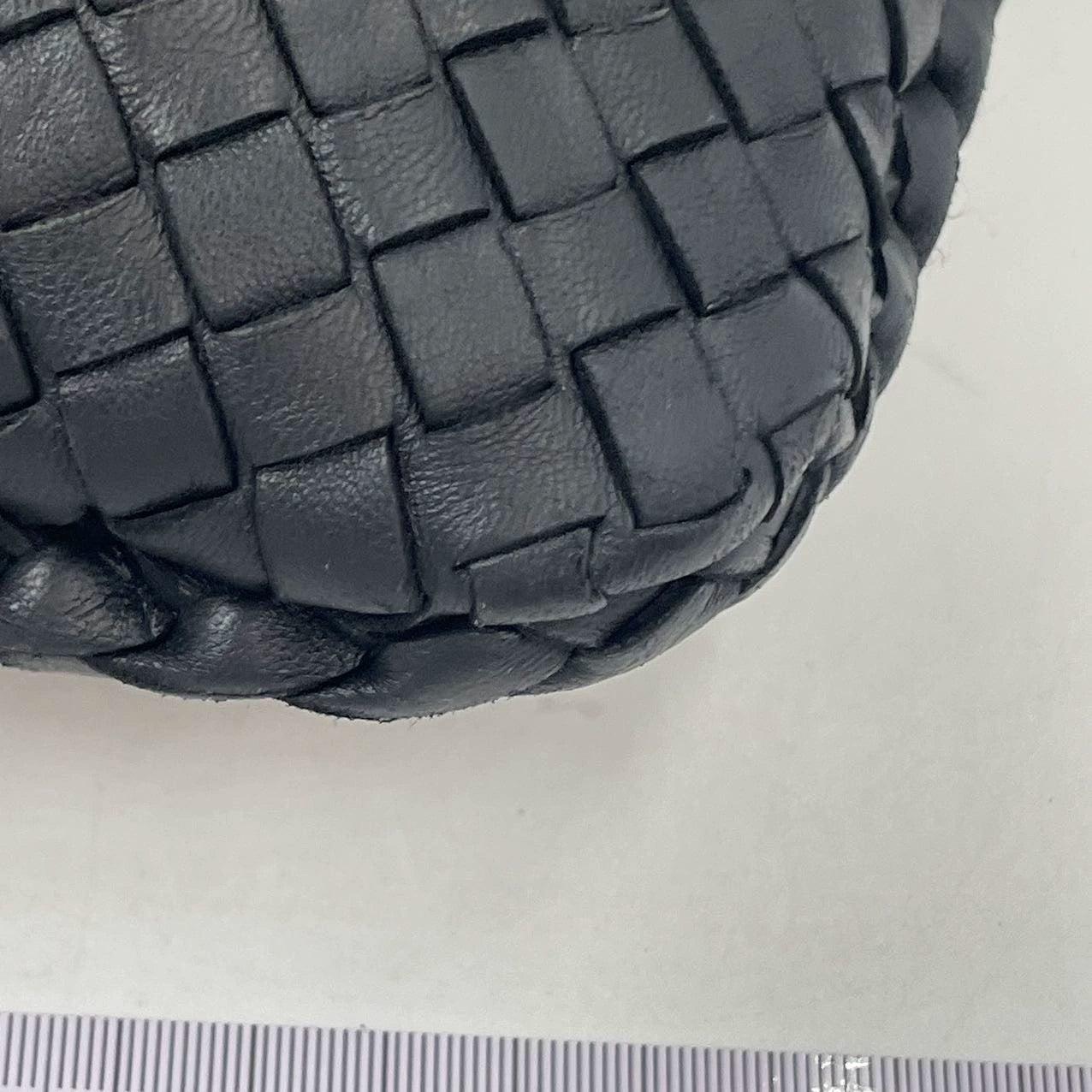 Bottega Veneta Intrecciato Hobo Bag Medium Black Lambskin leather 45cm 5