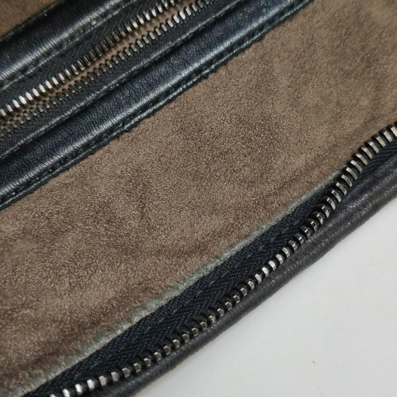 Bottega Veneta Intrecciato Hobo Bag Medium Black Lambskin leather 47cm 4