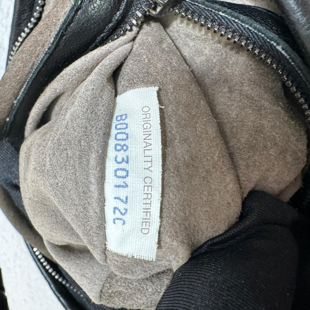 Bottega Veneta Intrecciato Hobo Bag Medium Black leather with Metal Studs 40cm 15
