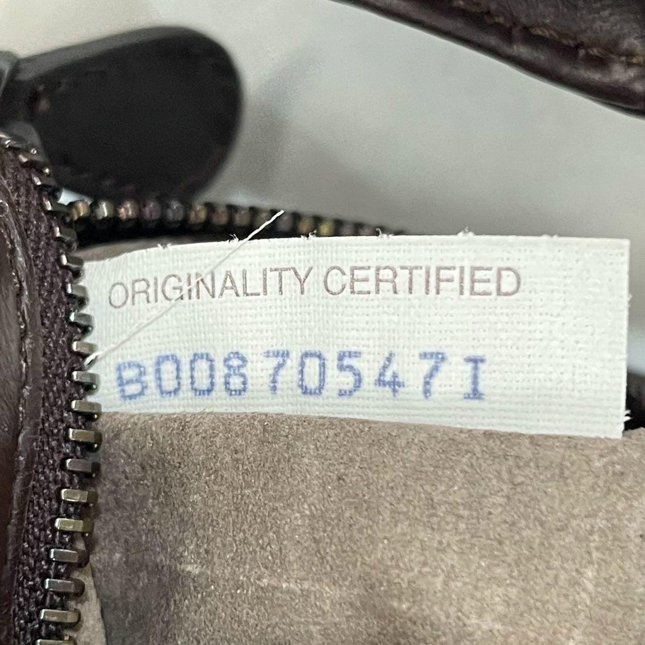 Bottega Veneta Intrecciato Hobo Medium Dark Brown leather with Metal Studs 40cm For Sale 6