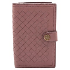 Bottega Veneta Intrecciato Leather Bi fold Medium Wallet
