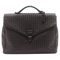 Bottega Veneta Intrecciato Leder Businesstasche Braun * PREORDER *